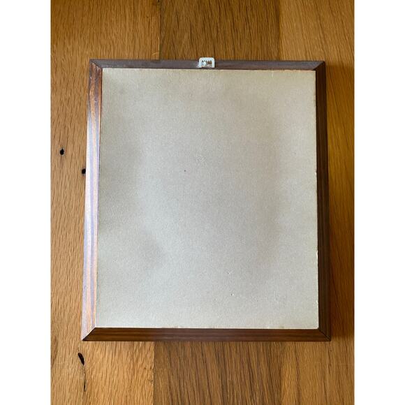 Framed Bunny Rabbit Hare Picture, Easter Spring Summer Decor 12.5”x14.5” - Picture 4 of 4